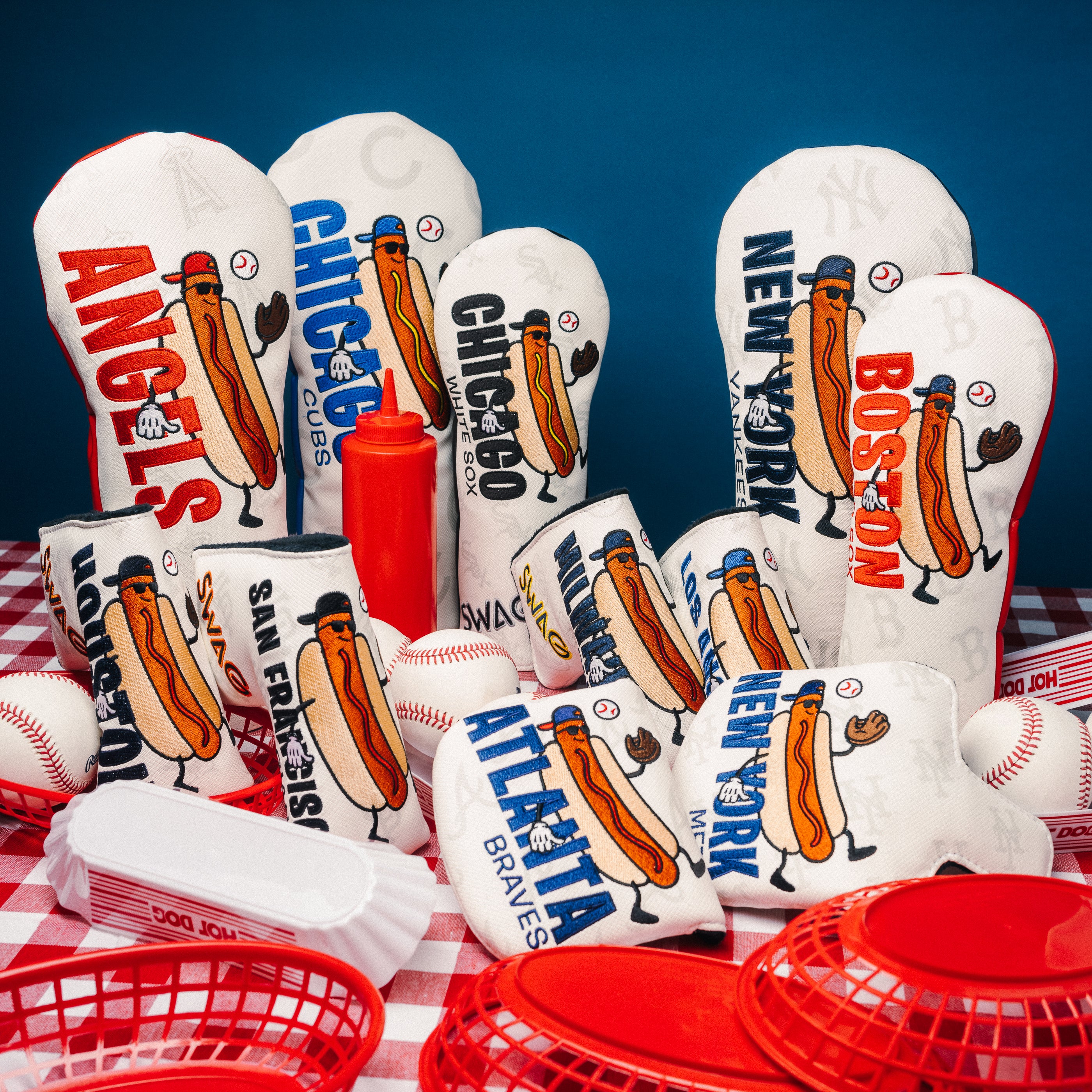 Atlanta Braves Hot Dog Blade Cover - Image 2