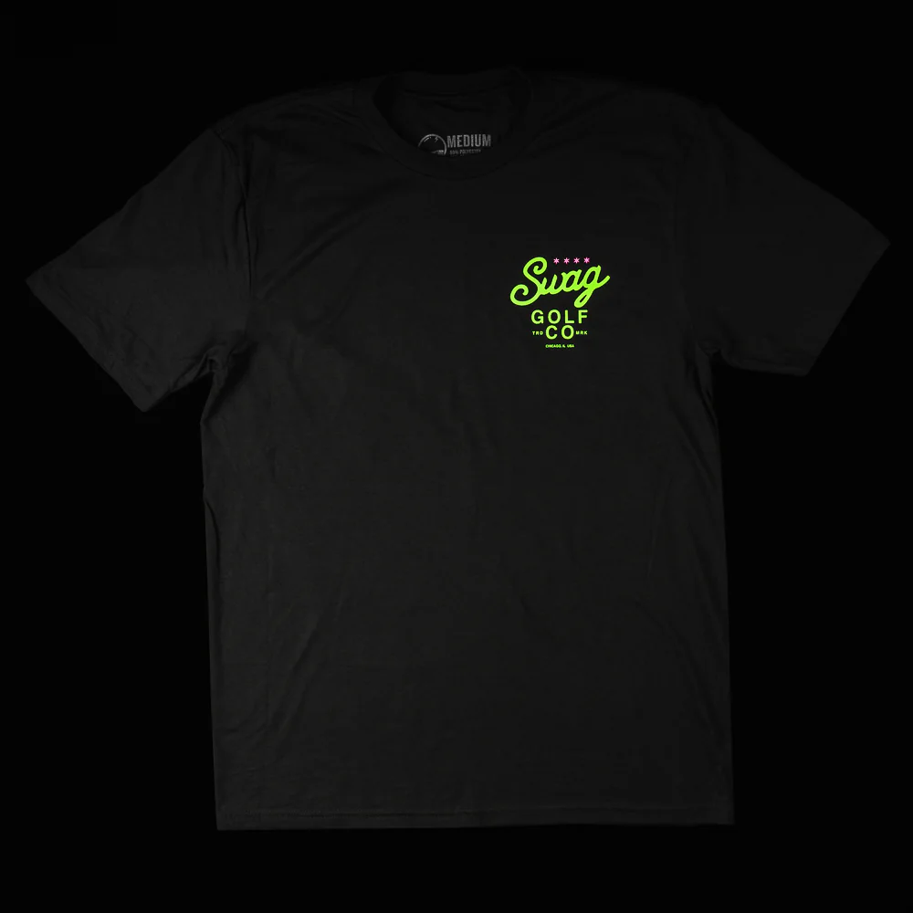 Black Swag Golf Co Putter T-Shirt - Image 17