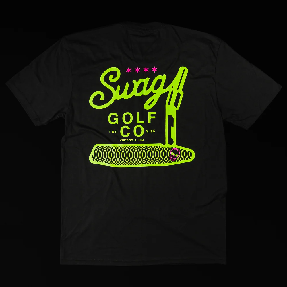 Black Swag Golf Co Putter T-Shirt - Image 18