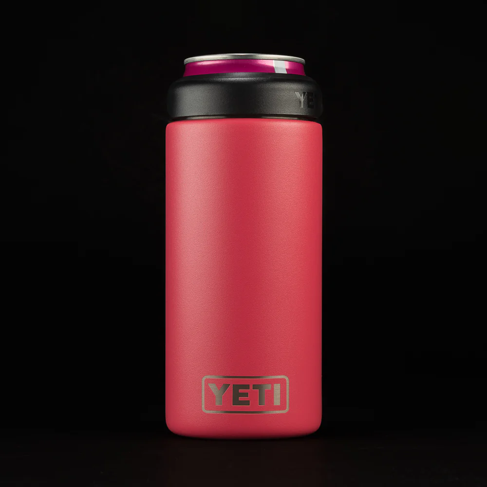 Melting Skull Tropical Pink Yeti Slim Colster - Image 3