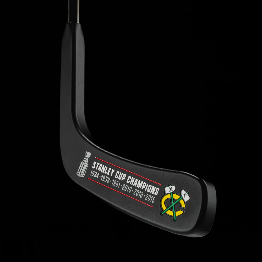 NHL Chicago Blackhawks Hockey Blade Putter - Image 4