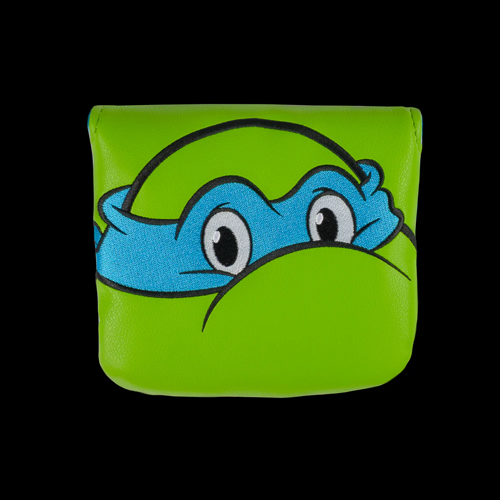Rewind Golf TMNT Peek-A-Boo Leo Center Shaft XL Mallet Headcover